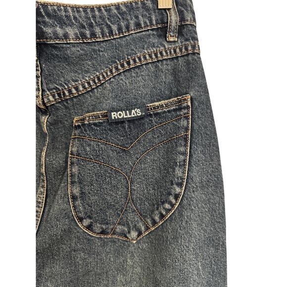 ROLLA'S Sailor Skirt in Twilight/Medium Blue Wash Size 30/Au 12 - Picture 4 of 4